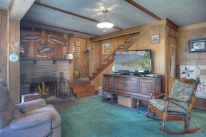 Living Area with Smart TV