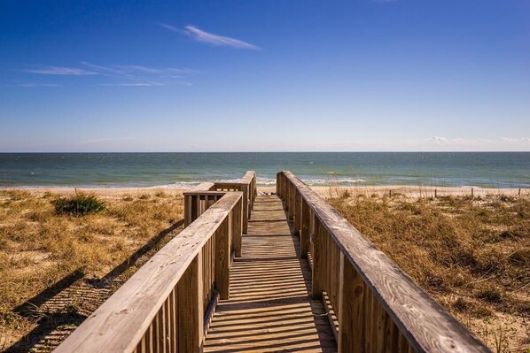 Ocean front access