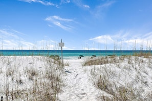 Head down to the beach