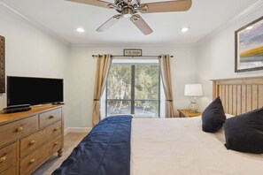 Rest easy on lush bedding in each room 