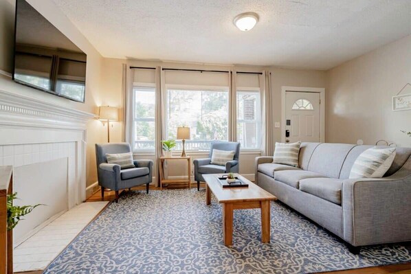 Unit A - Another view of living room