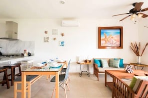 Fun, beachy decor