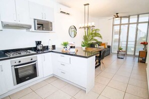 Well-equipped kitchen