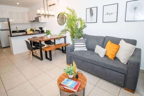 Comfortable sitting area