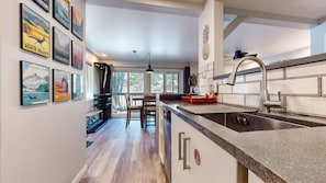 Indoors, Sink, Sink Faucet, Kitchen, Floor
