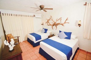 2 double beds