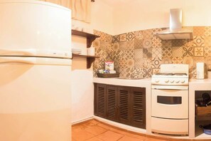 A well-equipped kitchen