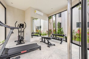 Fitnessbereich