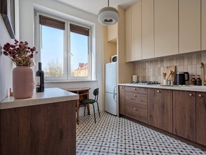 Kitchen with Dining Area | Book Now with RENTUJEMY.COM