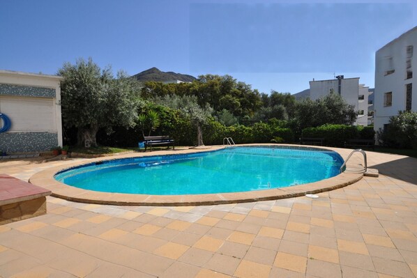 Schwimmbad des Ferienhauses