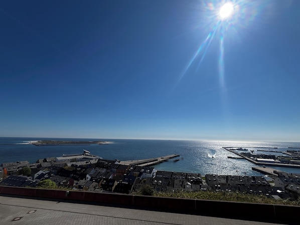 Blick auf Nordsee und Dühne