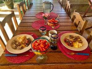 Outdoor dining