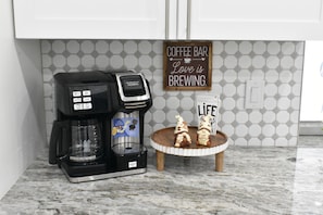Coffee and/or coffee maker