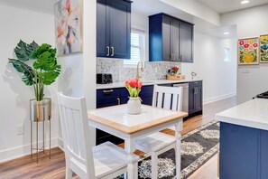 Dining Area | Free WiFi | 2-Story Unit