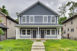 Duplex Exterior | Near Parks & Museums