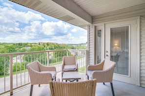Private Balcony | Single-Story Condo