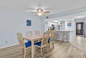 Large dining area