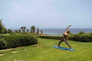 Morning yoga