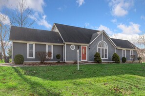 Front exterior of the home. 