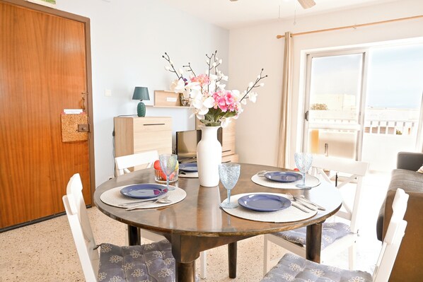 Living and dining room