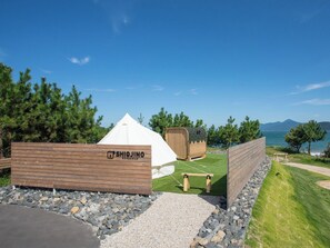 ・[Exterior] The sauna area is for guests only. Please enjoy a relaxing experience in a private space.
