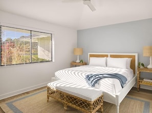 Bedroom. Exact unit will be assigned upon arrival. Views,colors,decor may vary