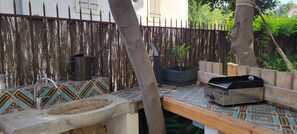 Enceinte de l’hébergement
