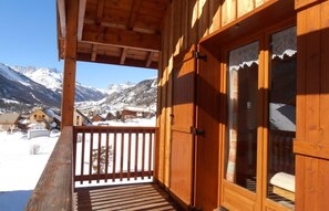 Vue du balcon du premier étage