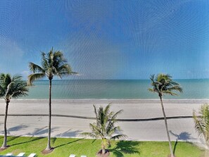 Screened-In Balcony with Stunning Gulf Views