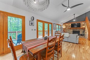 Indoors, Hardwood, Furniture, Table, Dining Table