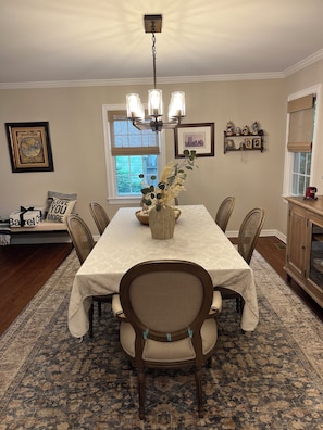 Large dining room.addition