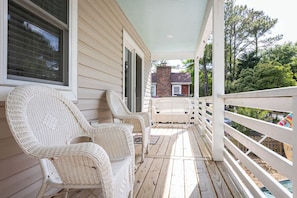 Top floor balcony
