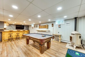 Game Room | Multi-Level Home | Pool Table