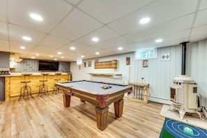 Game Room | Multi-Level Home | Pool Table