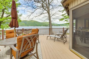Private Deck | Al Fresco Dining | Water Views