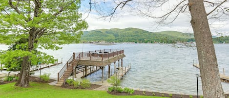 Lake George Vacation Rental | 14BR | 9BA | Stairs Required | 6,200 Sq Ft