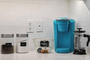 Kaffe och/eller kaffebryggare