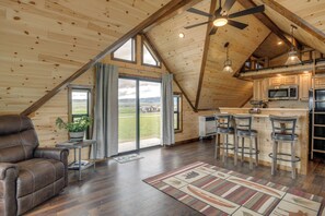 Living Area | Portable A/C | Propane Heat