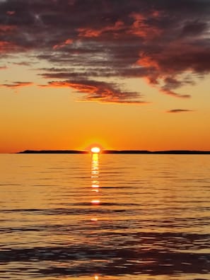 Sunset on Lake Michigan