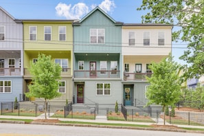 Townhouse Exterior | Free Street Parking (First-Come, First-Served)