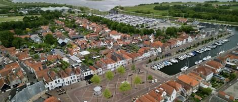 Wohnung, Schwimmbad, Eigentumswohnung, Schatten, Ferienort, Resort, Hotel, Balkon