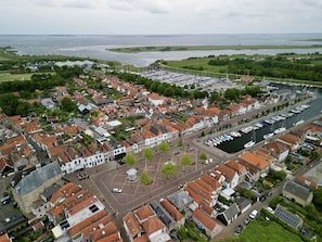 Wohnung, Schwimmbad, Eigentumswohnung, Schatten, Ferienort, Resort, Hotel, Balkon