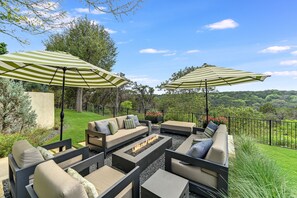 So many spaces to kick your feet up and relax