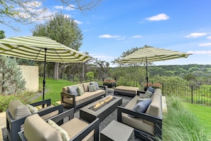 So many spaces to kick your feet up and relax