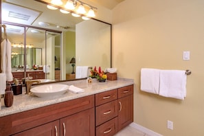 KGV-21P2 Proof that peace of mind starts with a perfectly folded towel and a glowing mirror