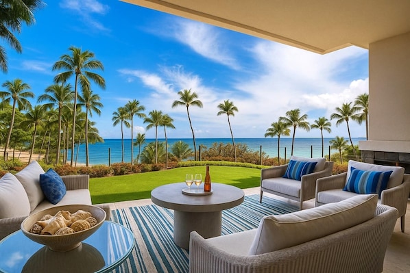 Anuenue At Montage Kapalua Bay Where velvet skies and sapphire seas embrace you?welcome to your lanai sanctuary