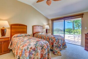 KGV-17P7 Perfect for kids, friends, or solo travelers?this twin retreat offers comfort, space, and direct access to island air    : Master Bedroom
