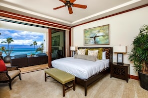 Hale-Moana-At-Montage-Kapalua-Bay Awaken to sweeping ocean views and step directly onto the lanai