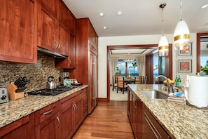 Hale-Moana-At-Montage-Kapalua-Bay Modern kitchen with everything you need to create tropical feasts at home