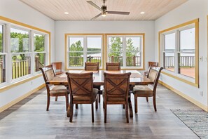 Furniture, Table, Dining Table, Indoors, Architecture